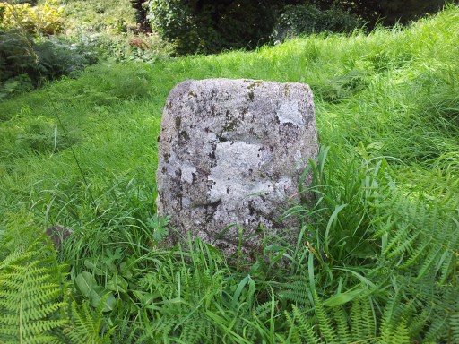 Medieval Cross Slab at Hollywood