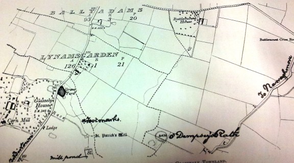 Map of the area  by FitzGerald  created in 1912.