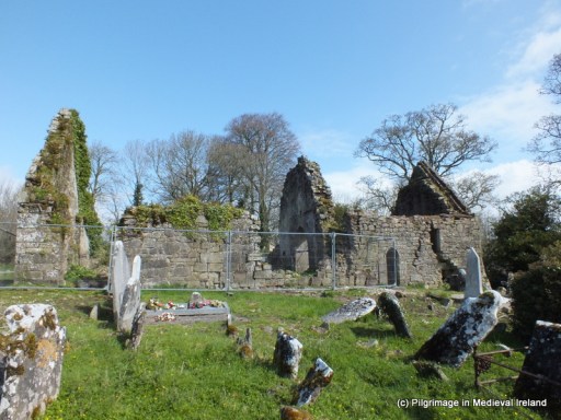 Larger church at Coole