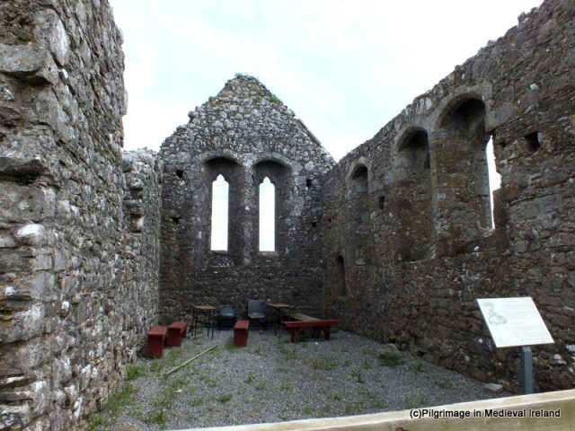 Interior of Derrynaflan Church