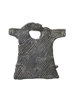Late 15th century pilgrim badge from Aachen at Museumof London (http://collections.museumoflondon.org.uk/Online/object.aspx?objectID=object-37968&start=120&rows=1)
