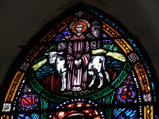 St Manchan and his cow