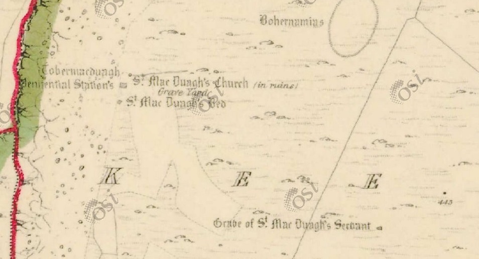 map of st mac duagh